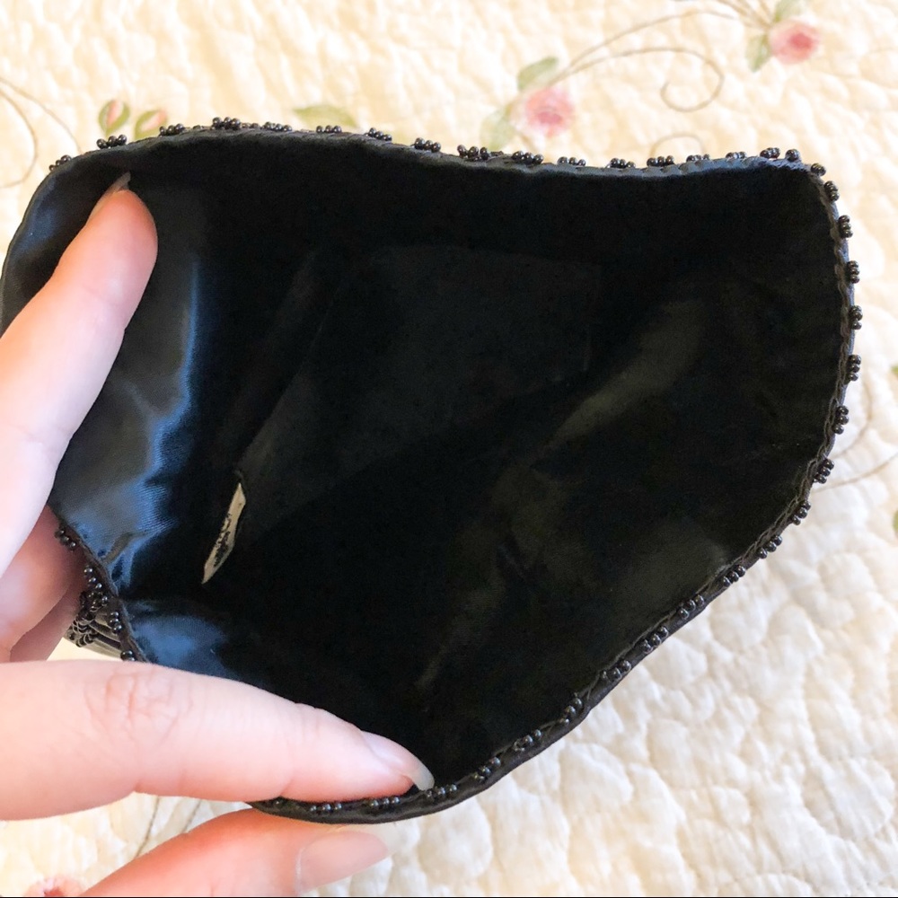 Vintage handmade beaded clutch - Picture 6 of 6